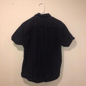 Men’s Button Down Flamingo Shirt